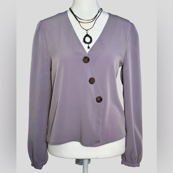 Elodie Tops - Elodie (Nordstrom) Soft Lavender Blouse